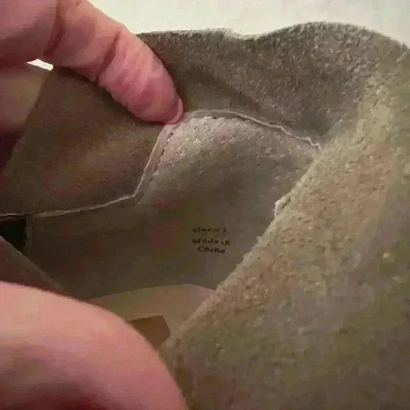 Dolce Vita Taupe Suede Kipp Bootie - Picture 2 of 8